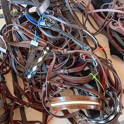 Cabezada de Cuero Para Caballo