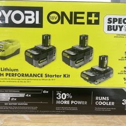 Ryobi Battery and Charger