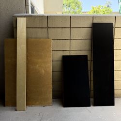 Plywood panels  1/2 inch