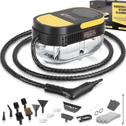 Steam Cleaner With 3-Level Adjustable Handle