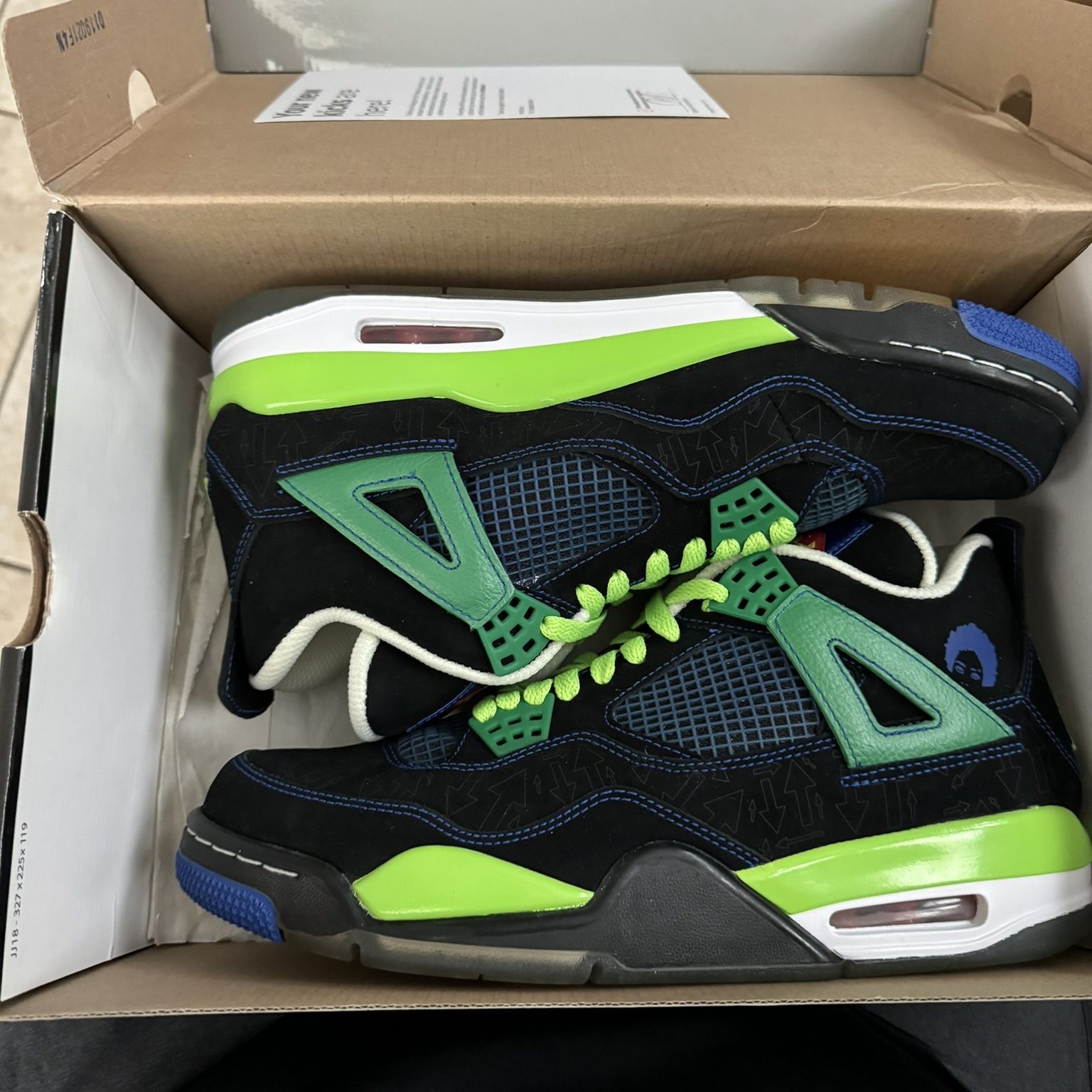 Jordan 4 Dornbecher Size 10m Brand New