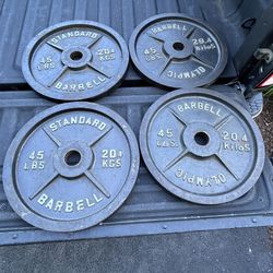 45 Lbs Olympic Weight (45 Pounds)