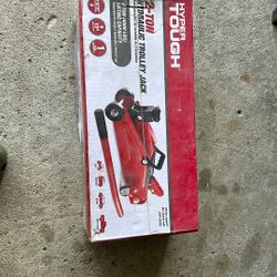 Hyper Tough 2-Ton Hydraulic Trolley Jack