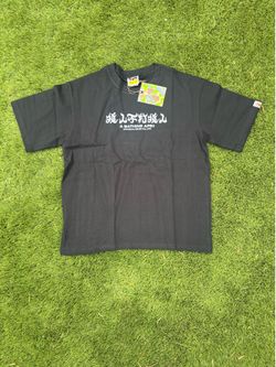 Bape Camo Kanji Black Tee