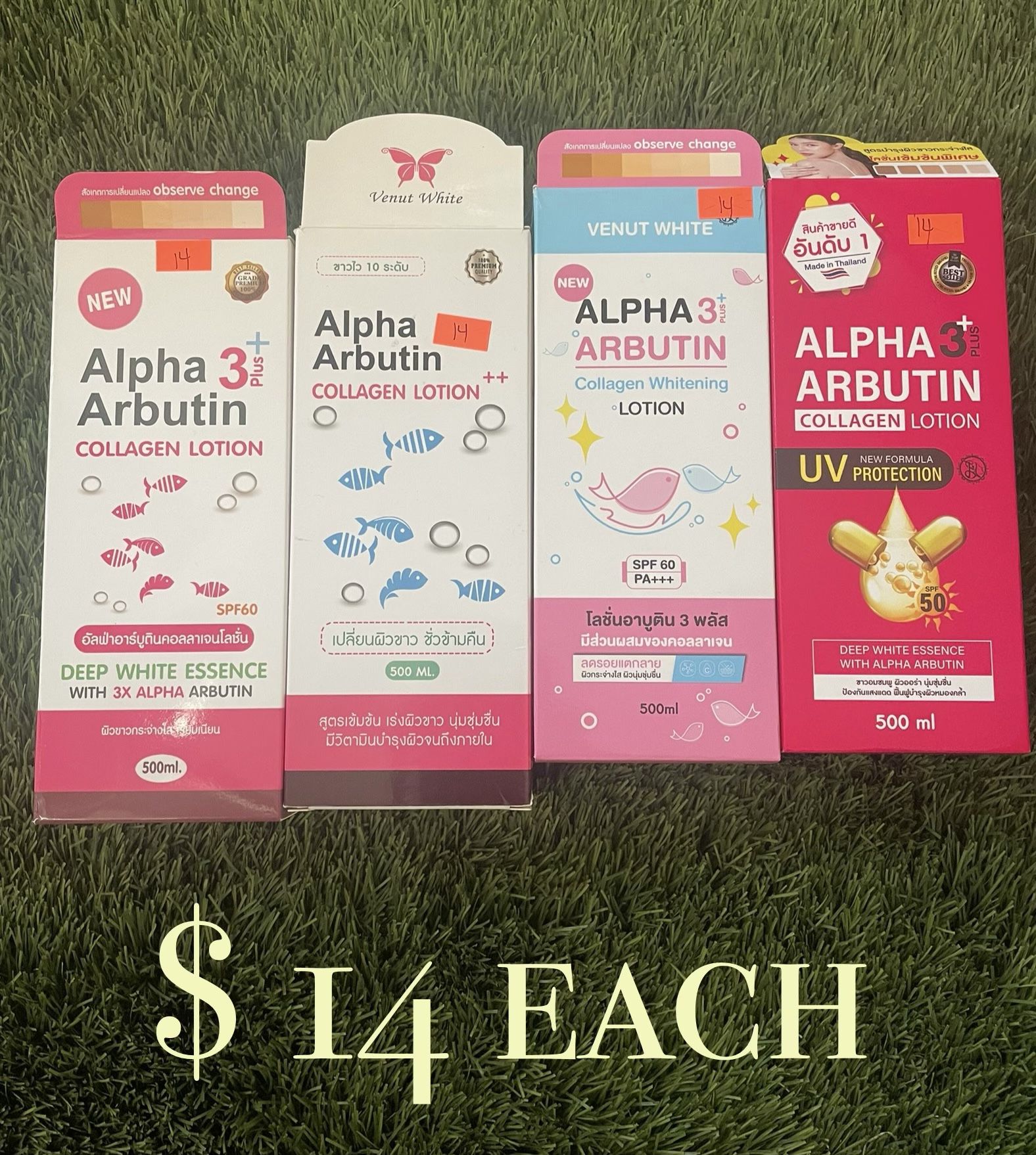 Alpha Arbutin Collagen Lotion With Spf