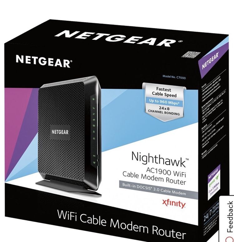 Netgear Nighthawk AC1900 WiFi Modem