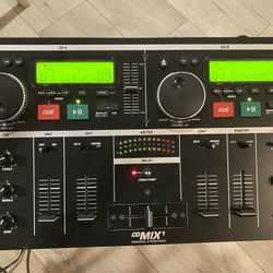 Numark CD MIX 1 Mix Console DJ System 