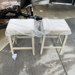 Biege Barstools