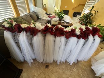 Pews decoration