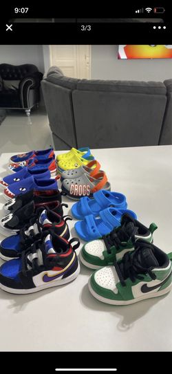 Toddler shoes size 6, 7 I sell all pairs of shoes together