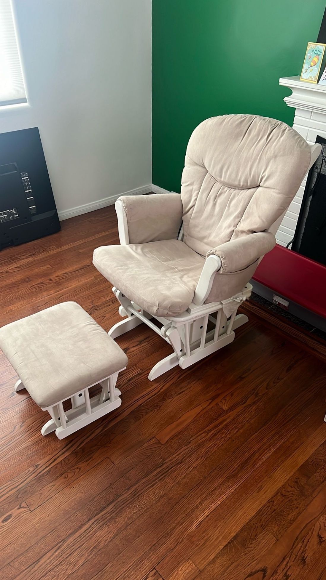 Rocking Chair, Beige