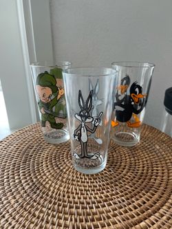Pepsi Collector Series Glasses 1973 Looney Tunes