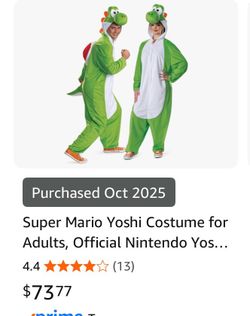 Yoshi Costume