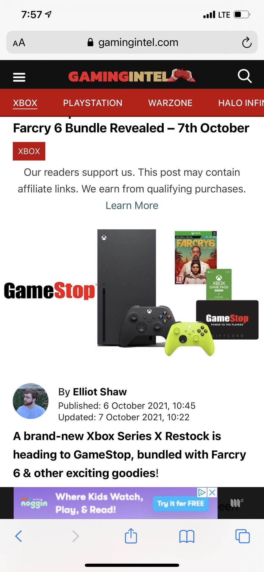 Brand New Xbox Series X Bundle With Far Cry 6, NBA 2k22 And 3 Month Game Pass Membership