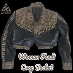 Womens Custom Crop Jacket