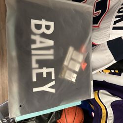 Signed NFL Jersey. Assorted Players Bills, Bears, Broncos, Bucs, Cowboys, Seahawks, 