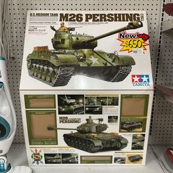 Brand New Remote Control M1 Pershing Tank Tamiya Early 2000s