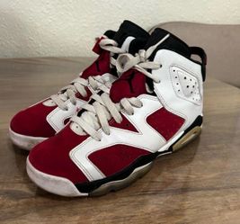 6Y Jordan 6 Retro Carmine