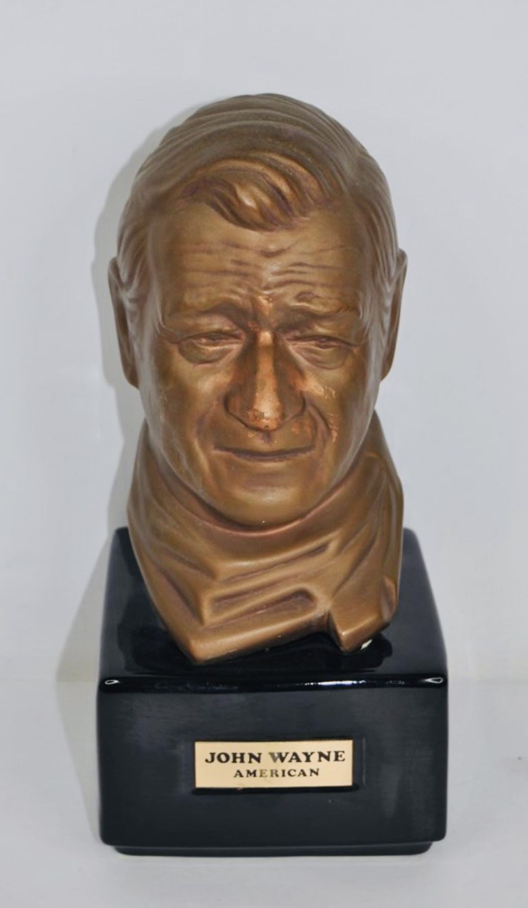 Vintage John Wayne Ceramic Statue