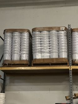 6 Gallon 120 Plastic Buckets With Led