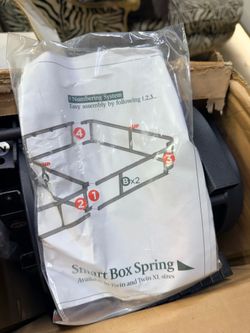 Twin Metal Smart Box Spring 9” – New in Box