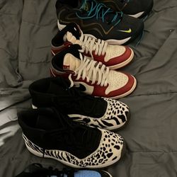 assorted shoes