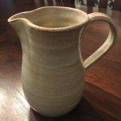 Handmade Pottery Pitcher