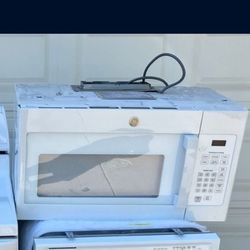 White Over The Range Microwave