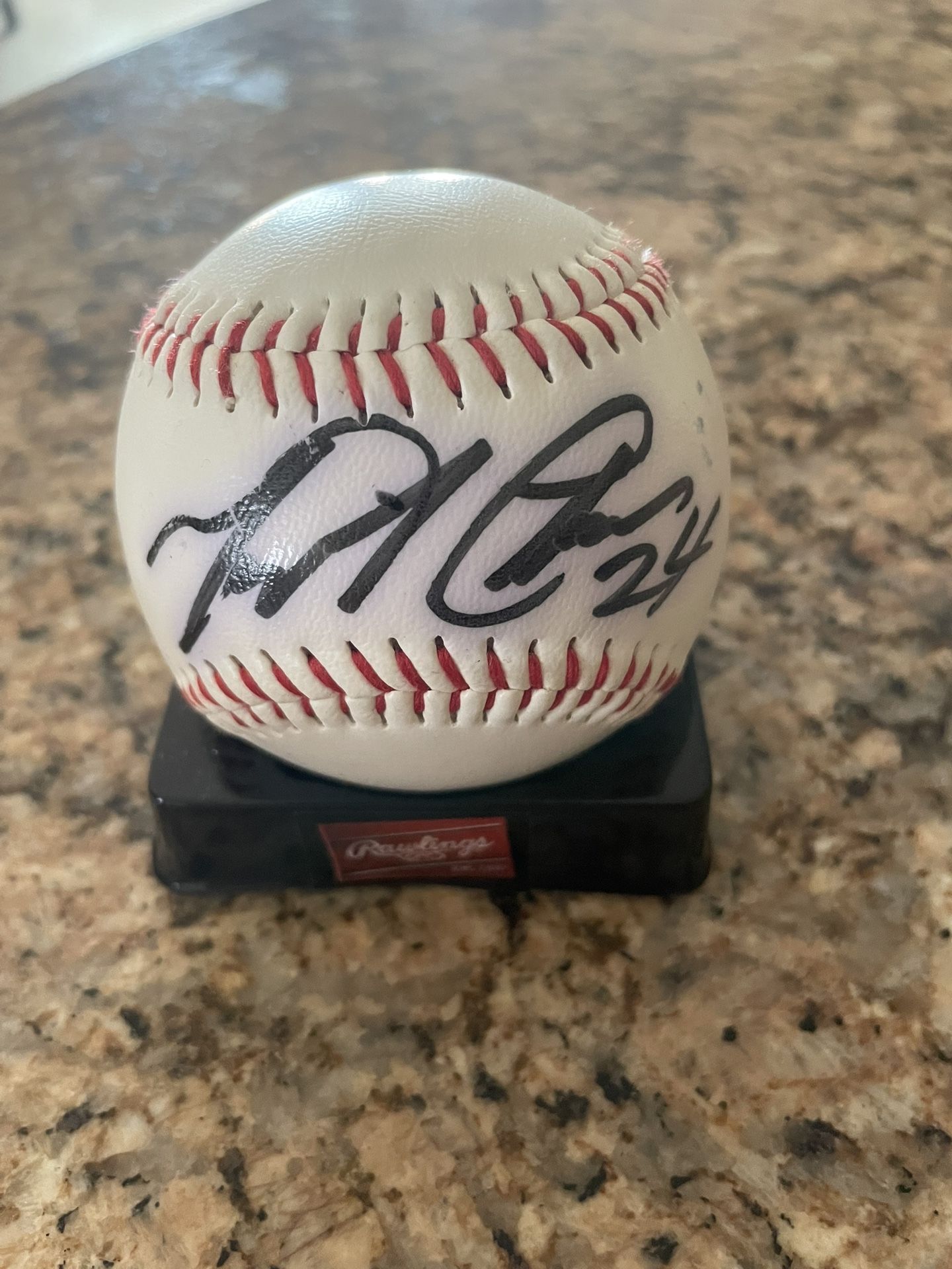 Florida Marlins / Detroit Tigers Miguel Cabrera Autographed Baseballs
