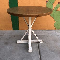 Round Solid Wood Table 