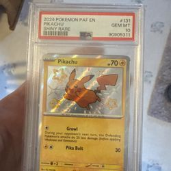 Shining Pikachu Psa 10