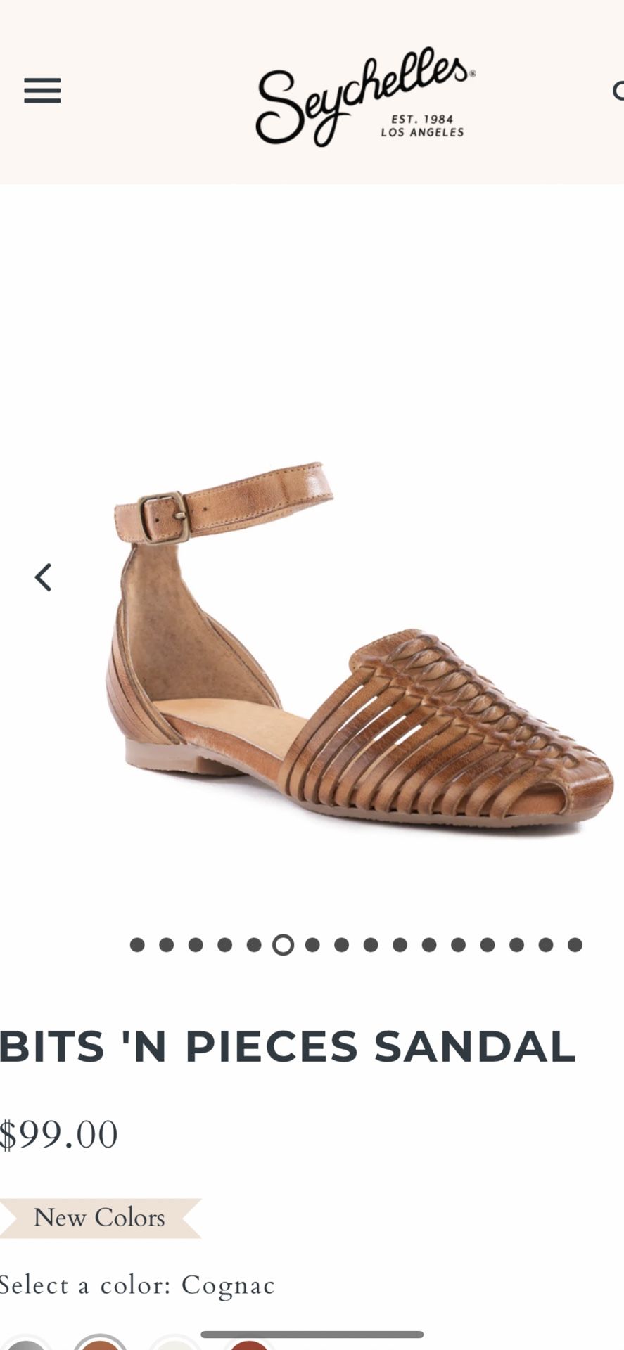 Brand New Seychelles Huarache Sandals