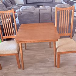 Table and 2 Chairs