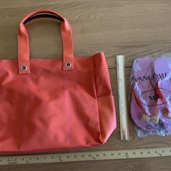 Lancôme Tote Bag/flip Flops