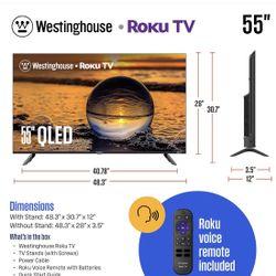 Westinghouse QLED Roku TV - 55