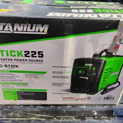 New In Box Stick Welder With Leads  120volt 