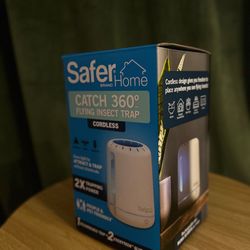 Flying insects trap Safer 360 rechargeable cordless