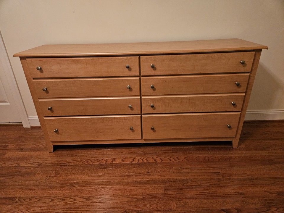 Dresser w/ Mirror and Nightstand