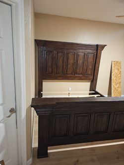 King bed frame,
