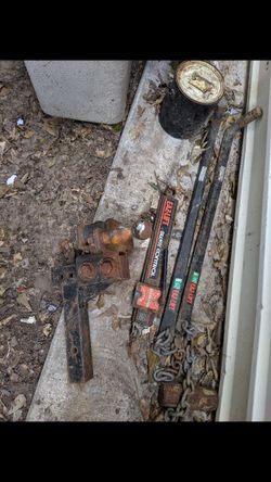 Trailer sway bar kit