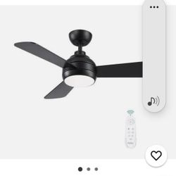 Ceiling Fan Dimensión 42 Inch Control  Remote 