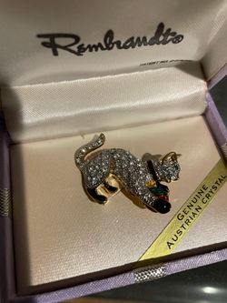 Cat Brooch