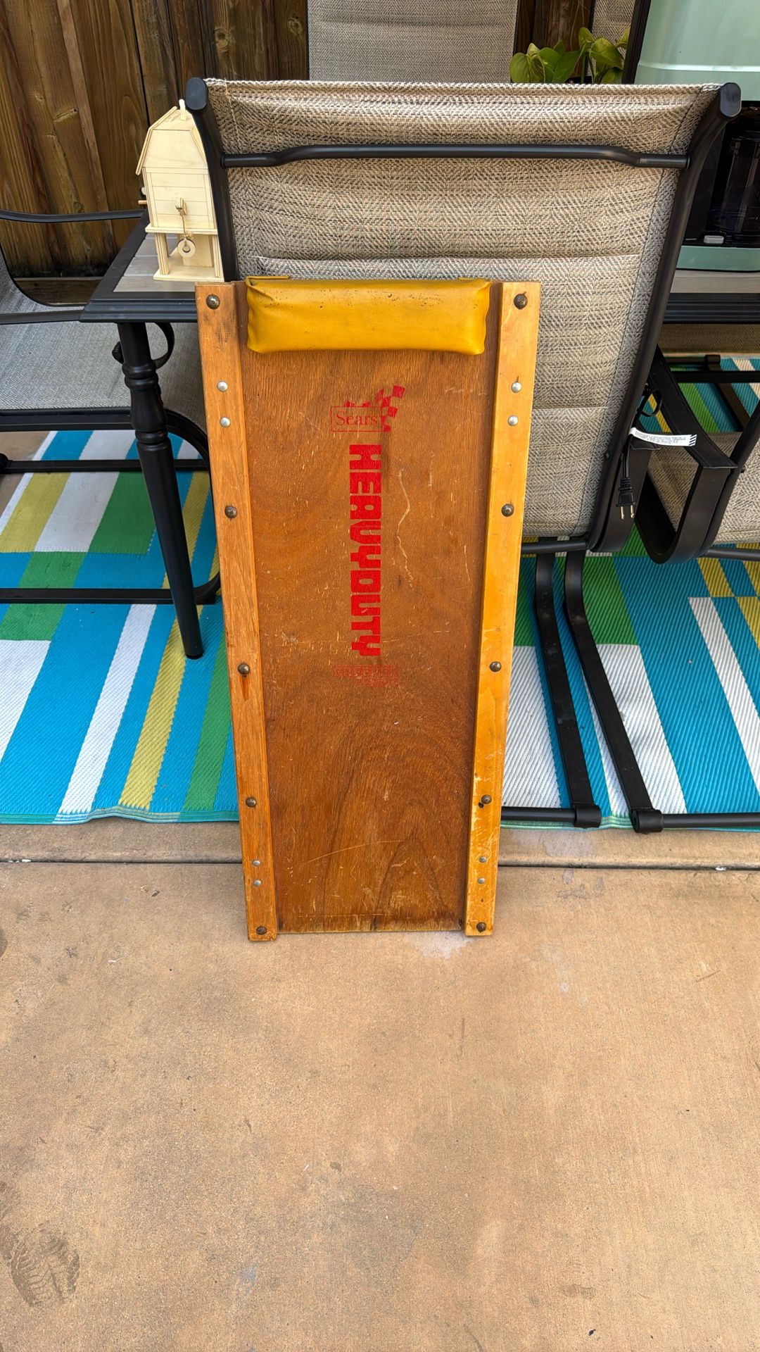 Vintage Sears Heavy Duty Creeper