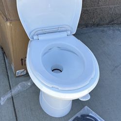 Brand new RV luxury toilet for 120