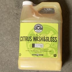 Chemical guys citrus wash and gloss car wash