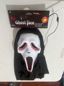 Ghostface light up mask new funworld