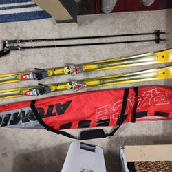 K2 ModX S900 Skis With K2 5Speed poles 107/70/97 