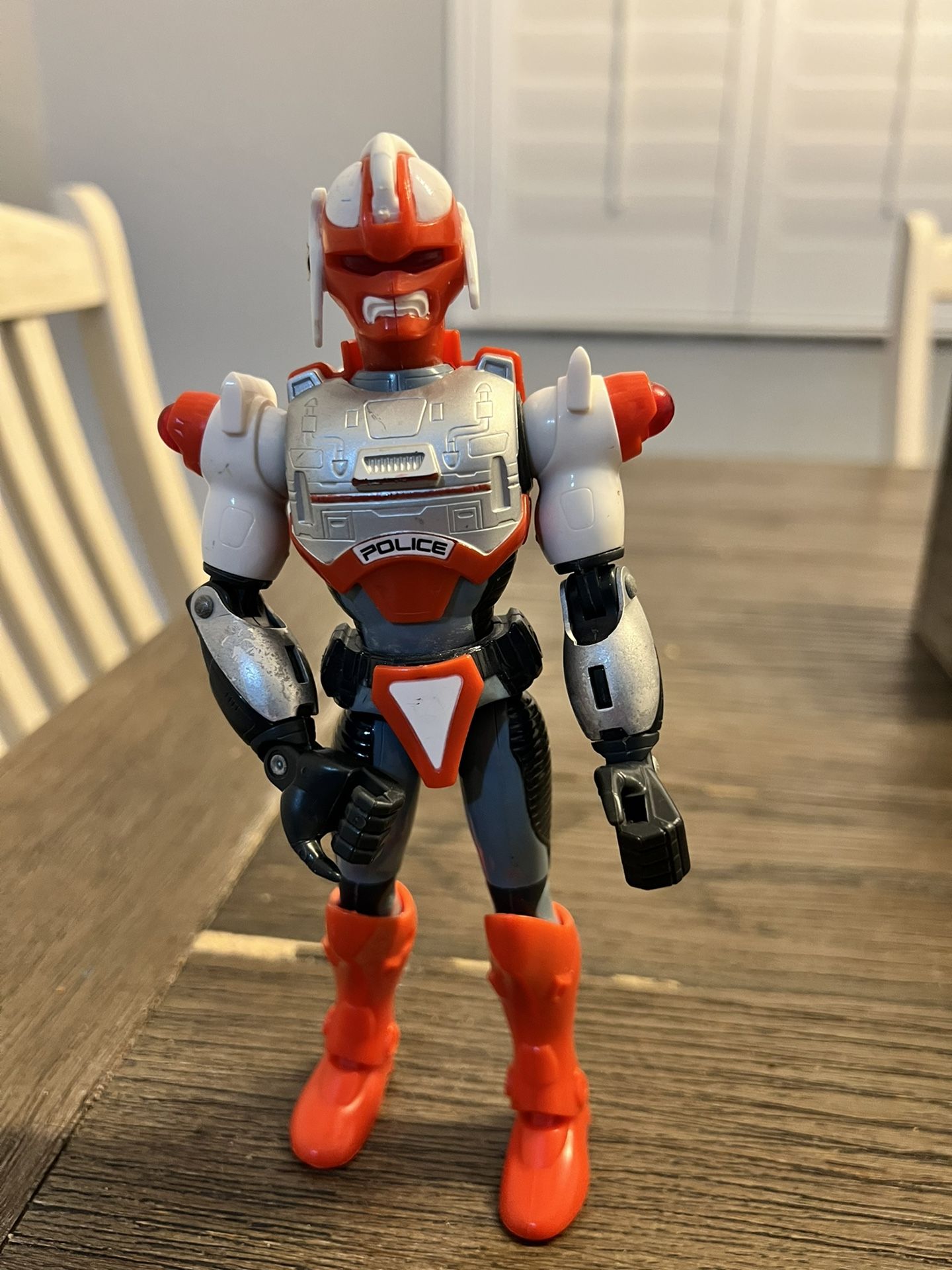 ZAP FUTURE POWER FORCE POLICE CYBERCOP ACTION FIGURE 1988 TOHO TAKARA Red