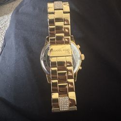 Michael Kors diamond stainless Steel Watch