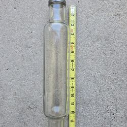 Vintage Clear Glass Rolling Pin